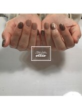 エリー(ellie)/ちぐはぐネイル