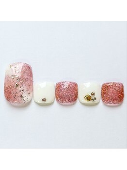 ネイルサロンアジアン 池袋店/マグフラッシュフット¥6600