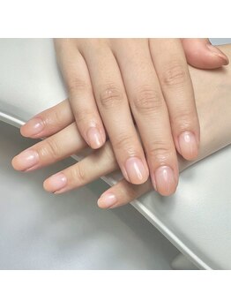 ネーリア(NAILIA)/ベージュグラデーション