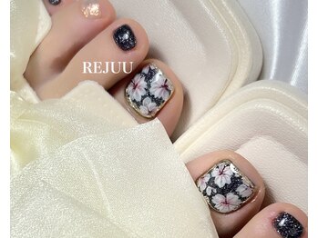 レジュー 橋本 姪浜(REJUU)/フットフラワーネイル