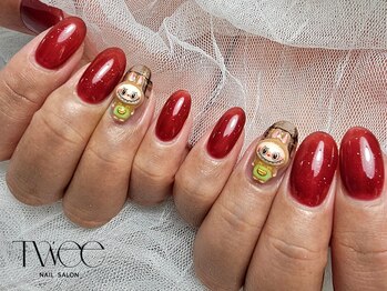 ネイル 本町(nail Twee salon)/【秋色】＋パーツ　　