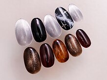 ワンラブネイルズ 新橋店(OneLoveNails)の雰囲気（デザイン選べる!シルバーSET ¥5,490毎月更新中◎）