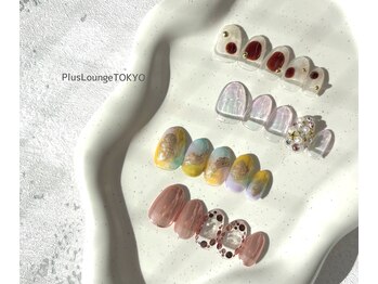 プルースラウンジ トウキョウ(Plus Lounge TOKYO)/12月の定額ネイル¥8800