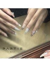 パルティー 大阪北浜店(PARTIE)/チェックネイル