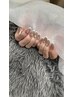 《hand》フレンチネイル (ベースカラーあり)¥8600