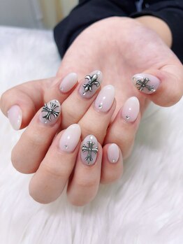 大槻担当★クロムパーツネイル