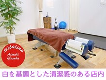 ぷらもーる梅屋敷整骨院の雰囲気(白を基調とした清潔感のある店内♪ #整体#蒲田#肩こり#梅屋敷)