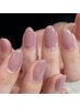 自爪育成ネイルケア+マニキュア|自然なツヤで好印象な手元に☆
