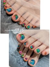 エーハチヨンロク(A846)/foot持込デザイン