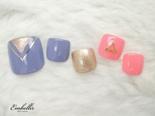 アンベリール 横浜店(Embellir)/(476)エスニック風フットネイル