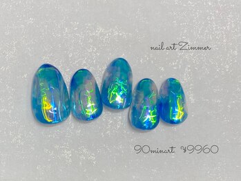 ネイルアート ジマー/90minart ¥9960