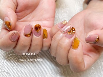 ブリノス(BLINOSS)/べっ甲×ピンク☆