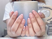 キナ(KINA)/4/21　ベース１色カラーフレンチ