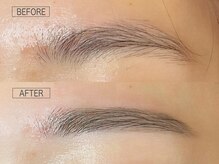 ルナクレスタ 門前仲町店(Luna Cresta)/Before After【美眉Wax】