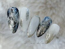 リアンサロン(Rian salon)/冬のニュアンスネイル