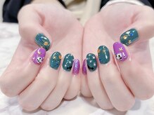 ラルネイル 大宮(Lull. nail)/#ハロウィン &nbsp;#手書きアート