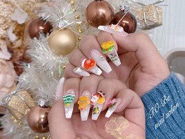 クリスマスネイル