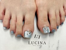 ネイルスタジオ ルキナ(LUCINA)/c-339 水色フラッシュマグネット