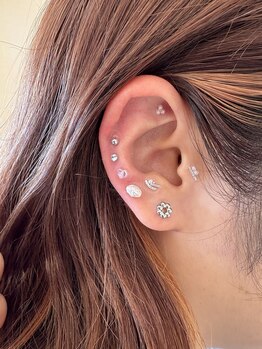 メイプルリーフ/耳つぼジュエリー