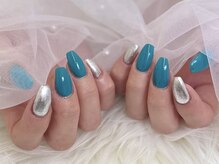 ベルフィオーレ 拝島店(bel fiore)/ワンカラー　シルバーラメ