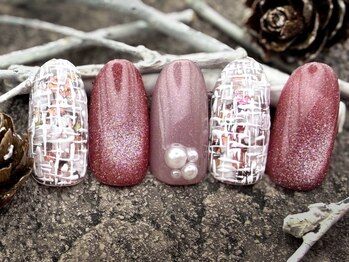 ネイルサロン ふるる 大須店の写真/自社開発パーツでここでしか出会えないネイルを◇デザインで人と差を付ける”ミディアムネイル¥8800”