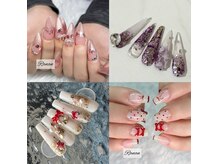 スカルプネイル/アクリル使用/持ち込み/長さだし/韓国