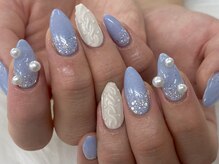 ディーネイル 池袋(D-nail)/【山崎】ニットネイル