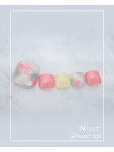 はあとねいる 野々市駅前店/フットネイル：No.117