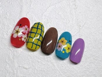 レトロ フラワー