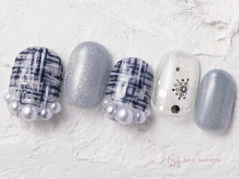 ネイルメゾン 池袋店(NAIL MAISON)/ツイードパール¥10550