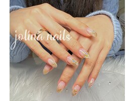 氷ネイル　シンプルネイル