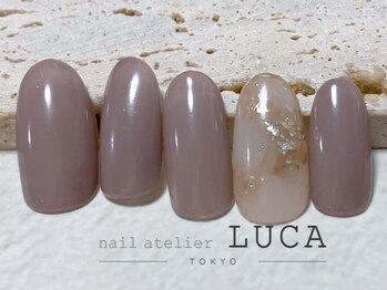 ネイルアトリエルカ(nail atelier LUCA)/M-964 モーブブラウンネイル