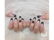 ウネルマ 天神店(UNELMA)/フレンチネイル＋ベース追加