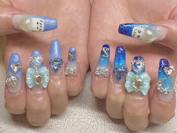 パープルの爪屋/推し活ネイル♪