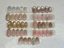 アトリエはるか 六本木ヒルズ店の雰囲気（シンプルなアートや、上品で女性らしいデザインが得意です。）