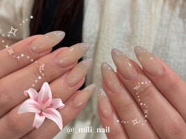 【mili】フレンチネイル