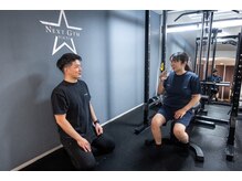 【ダイエット/痩身】パーソナルトレーニングジムNEXT GYM TOKYO駒込・巣鴨店/パーソナルトレーニング風景