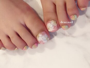 ディアネイル(dear.nail)/持ち込みフラワーアート☆