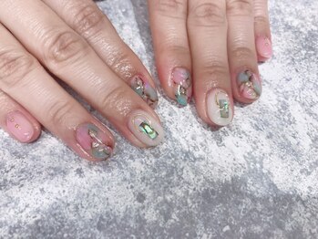 プティットスリール 西尾店(Petit Sourire)/【つけ放題】パステル◇大理石