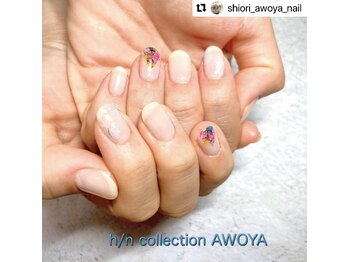 アオヤ(h/n collection AWOYA)/サンプルを色変えで♪