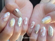 ケイアイエムネイル(KIM nail)/White nuance☆