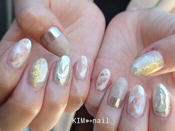 ケイアイエムネイル(KIM nail)/White nuance☆