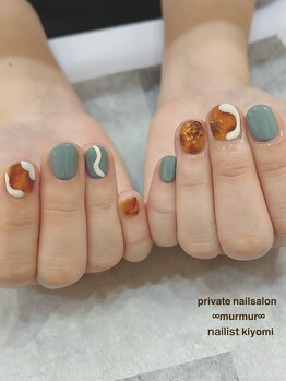 プライベート ネイルサロン マーマ(murmur)/アシメネイル