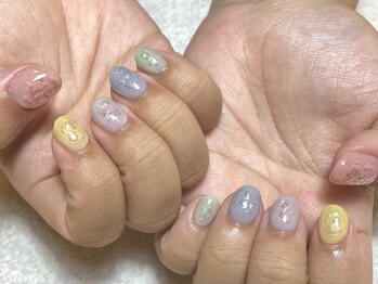 ルア(lua.)/バブルネイル*free design