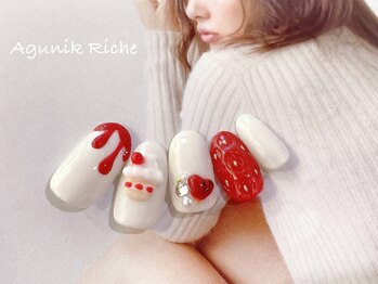 【ショートケーキネイル】