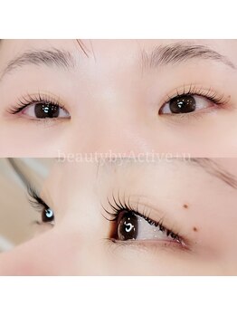 ビューティー バイ アクティブ プラス ユー(beauty by Active +u)/☆まつ毛パーマ☆