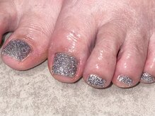 パープルの爪屋/フラッシュフットネイル