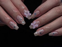 シェリーラメール 渋谷(cherielamer)/リボンネイル