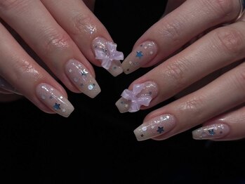 シェリーラメール 渋谷(cherielamer)/リボンネイル