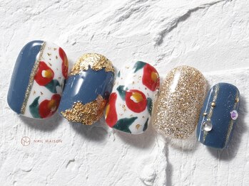 ネイルメゾン 渋谷店(NAIL MAISON)/卒業式お花ブライダル¥10000